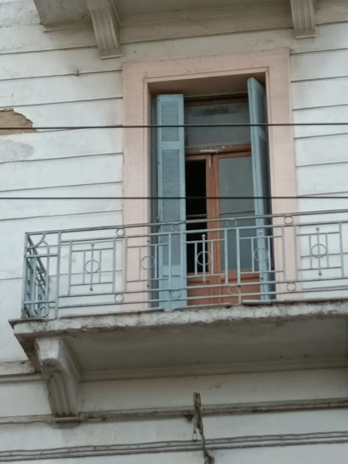 Derelict hotel Leukos Pireos Athens greece 5