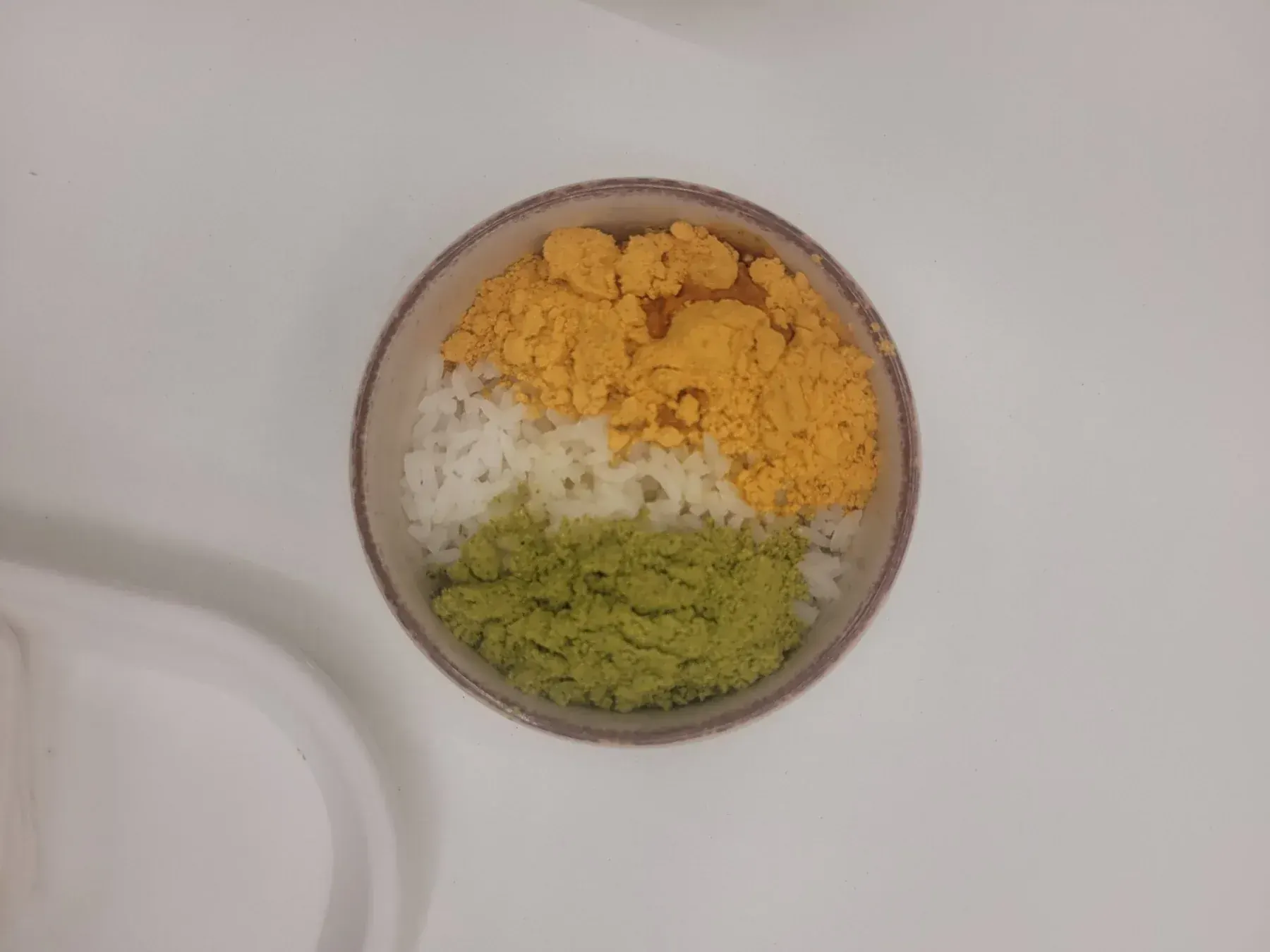Chutney Podi on rice
