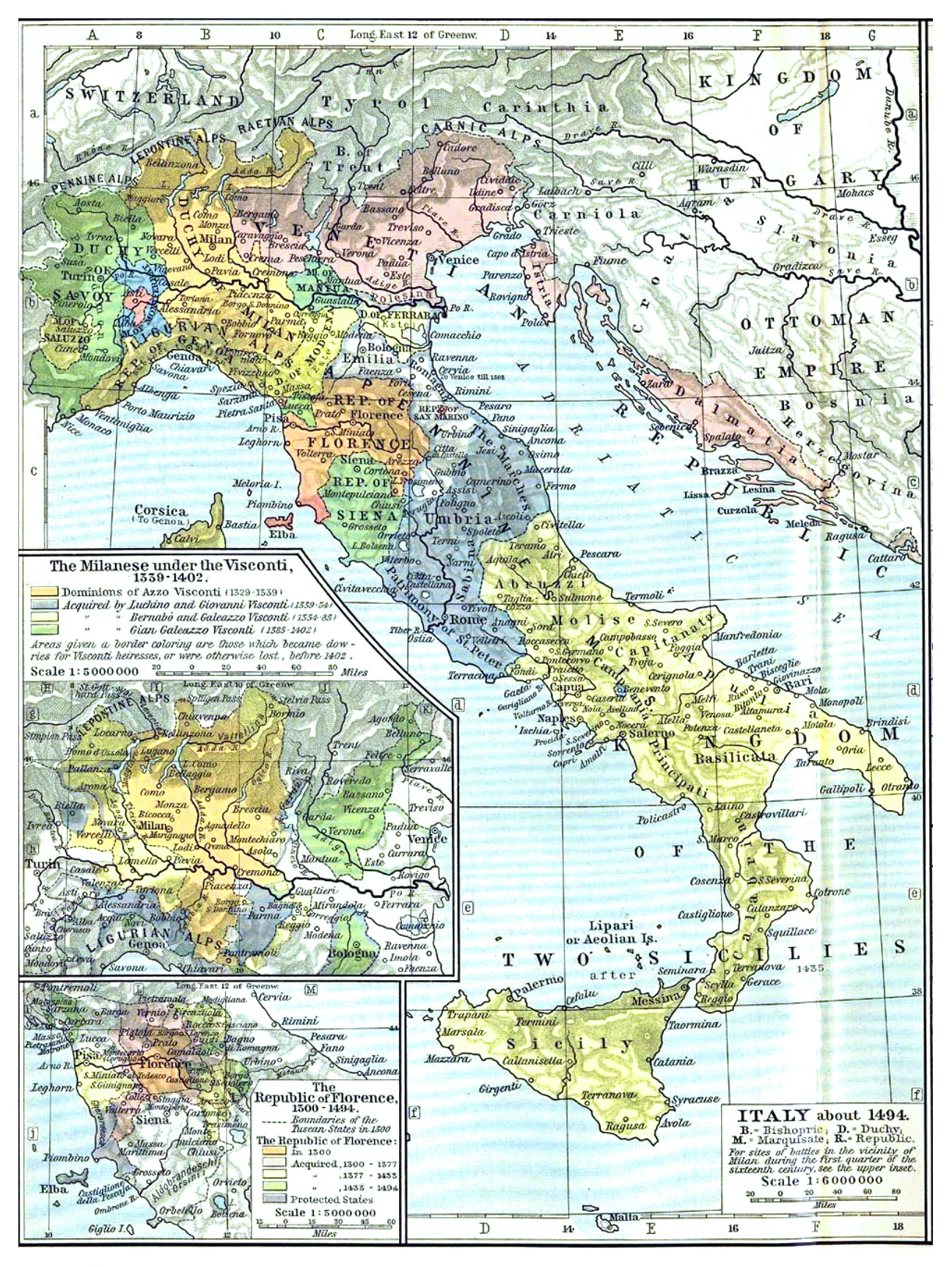 C. 1494 Italy
