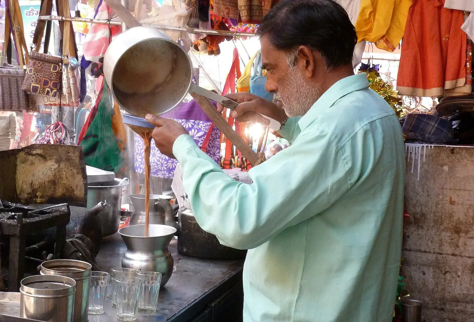 Indian chai tea - Haridwar - India
