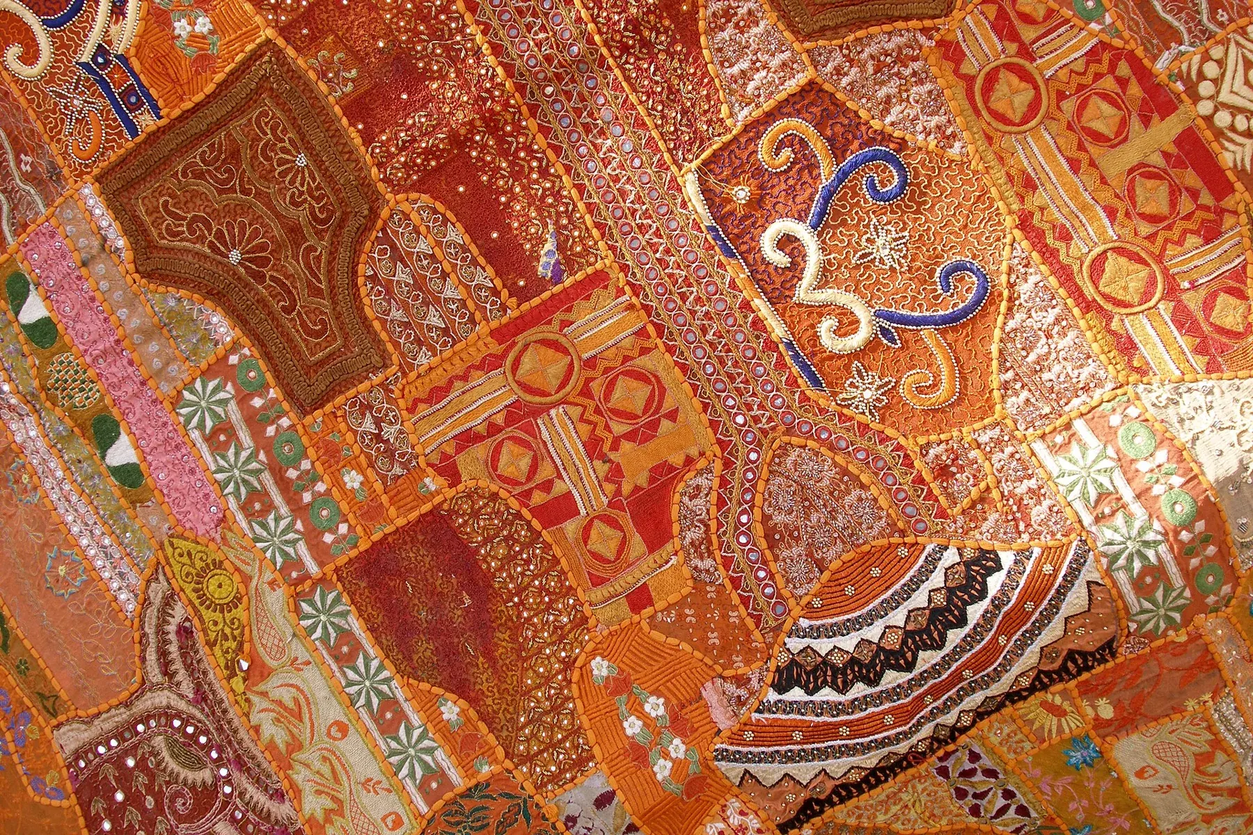 Jaisalmer, India, Art ornaments, Textiles