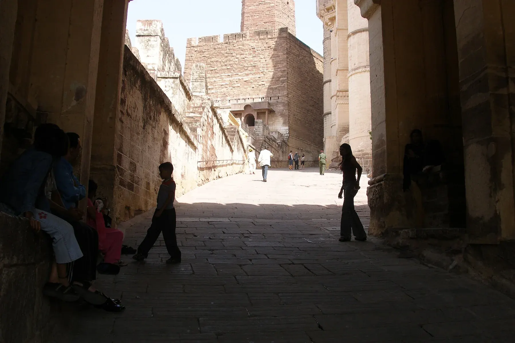 Jodhpur, India, Gate of Mehrangarh Fort