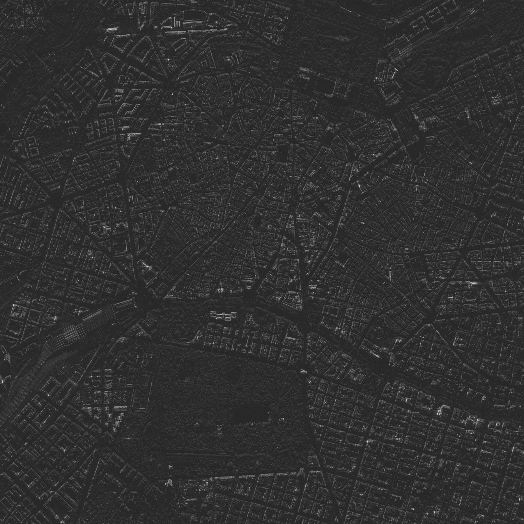 16cm satellite image from Umbra Lab Inc - Madrid, Spain