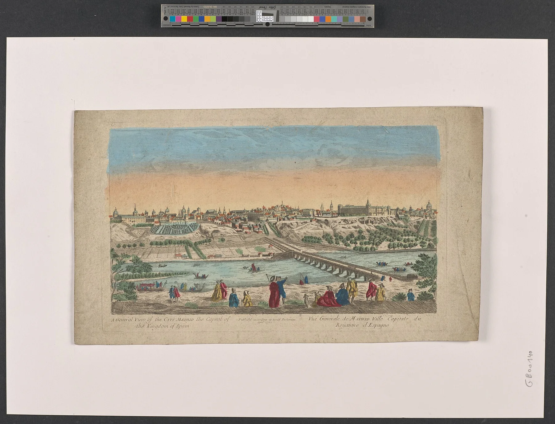 A General view of the city Madrid the Capital of the Kingdom of Spain, GB00140