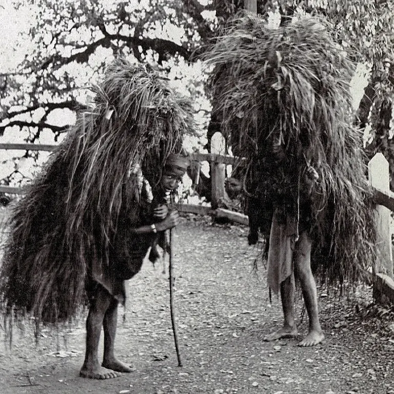 1890s indigenous couple of Mussoorie, Uttarakhand, India 03b (cropped)