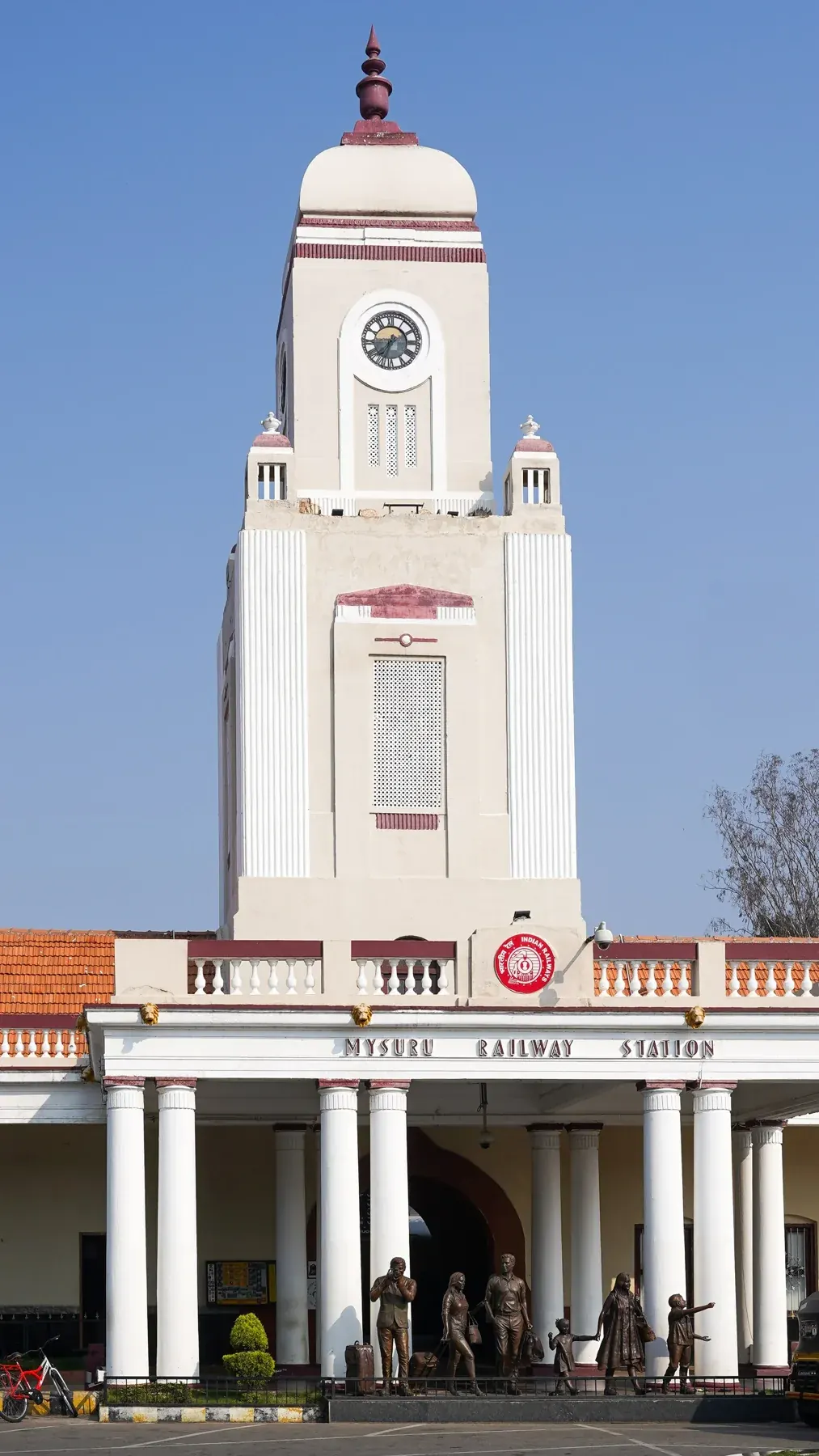 Clock Tower Mysore Rly Stn Karnataka Apr22 A7C 01904