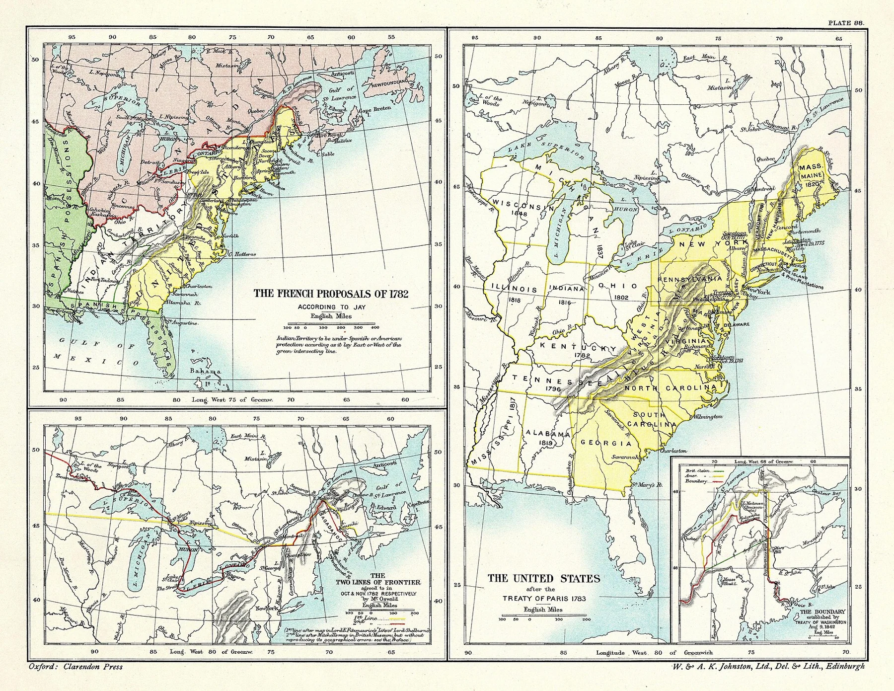 C. 1783 United States