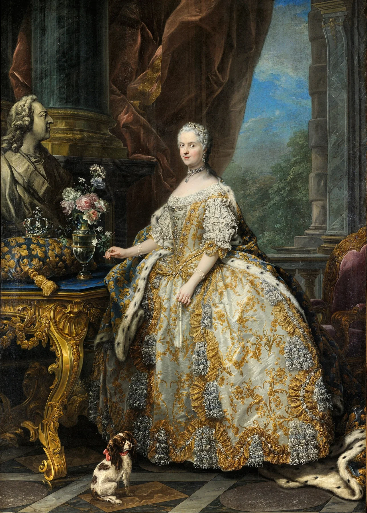 Marie Leszczinska, reine de France (1703-1768) Marie Leszczyńska, Queen of France (1703-1768)