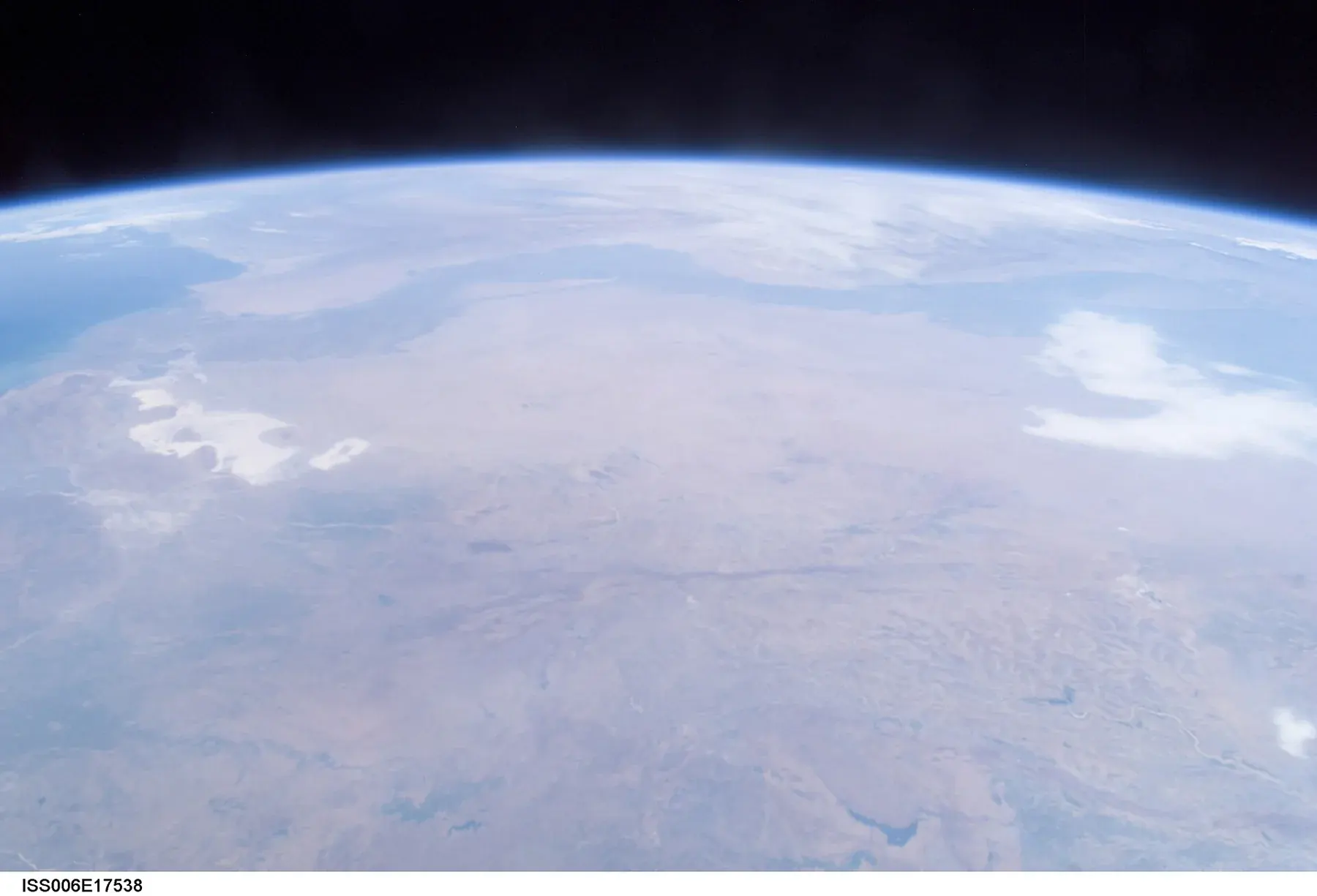 ISS006-E-17538 - View of India
