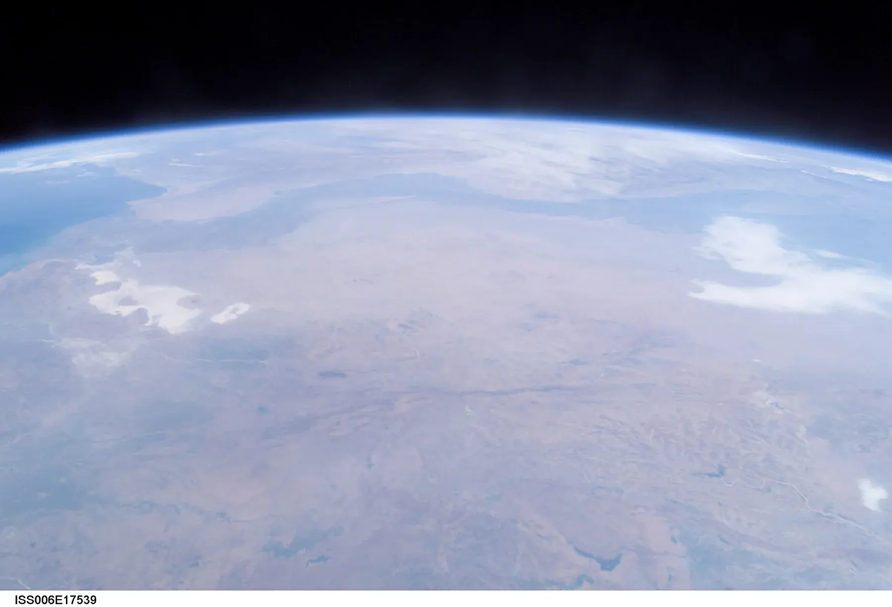 ISS006-E-17539 - View of India