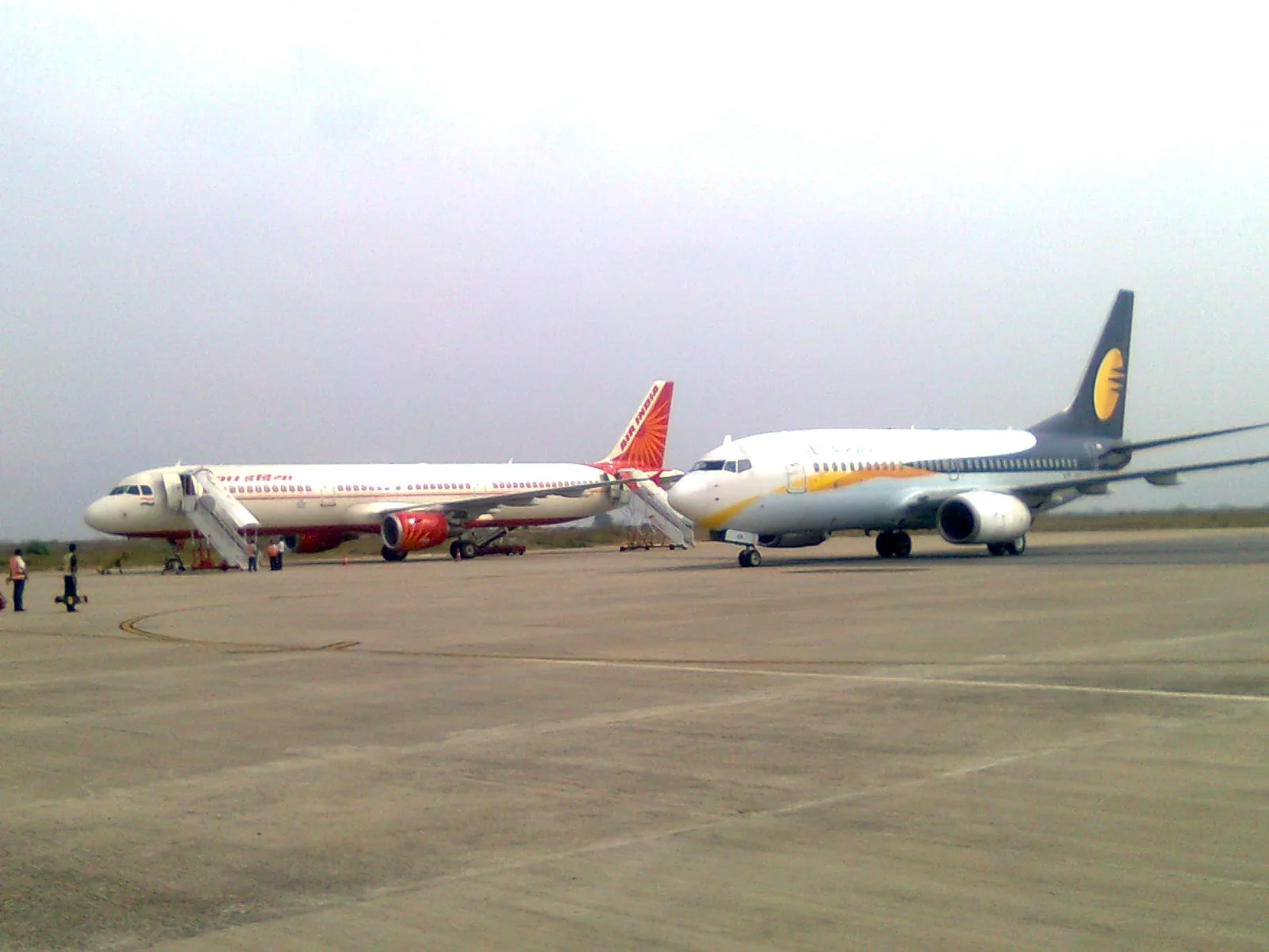 Air India and Jetairways
