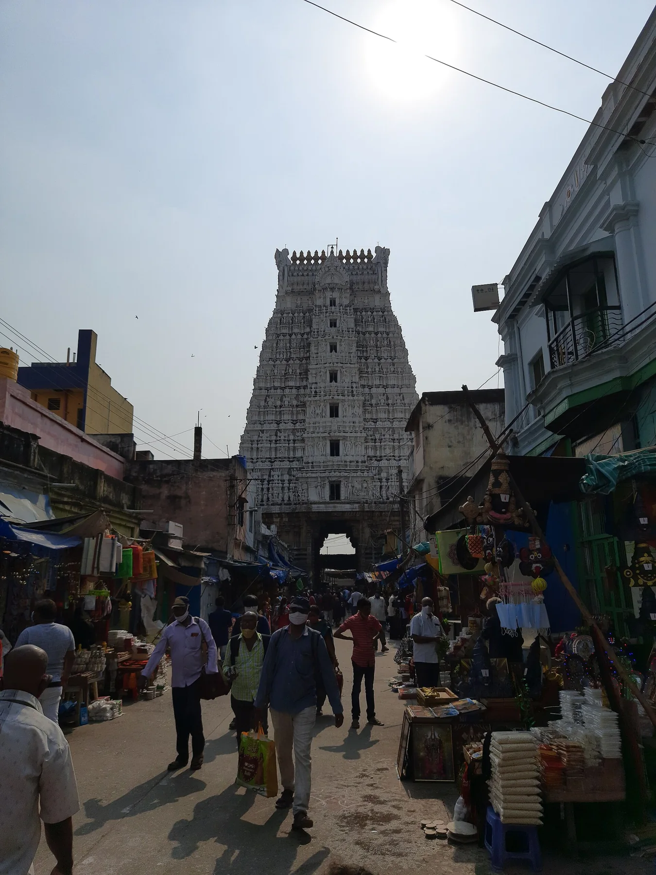 Govindaraja Perumal Tirupati Gopuram Street