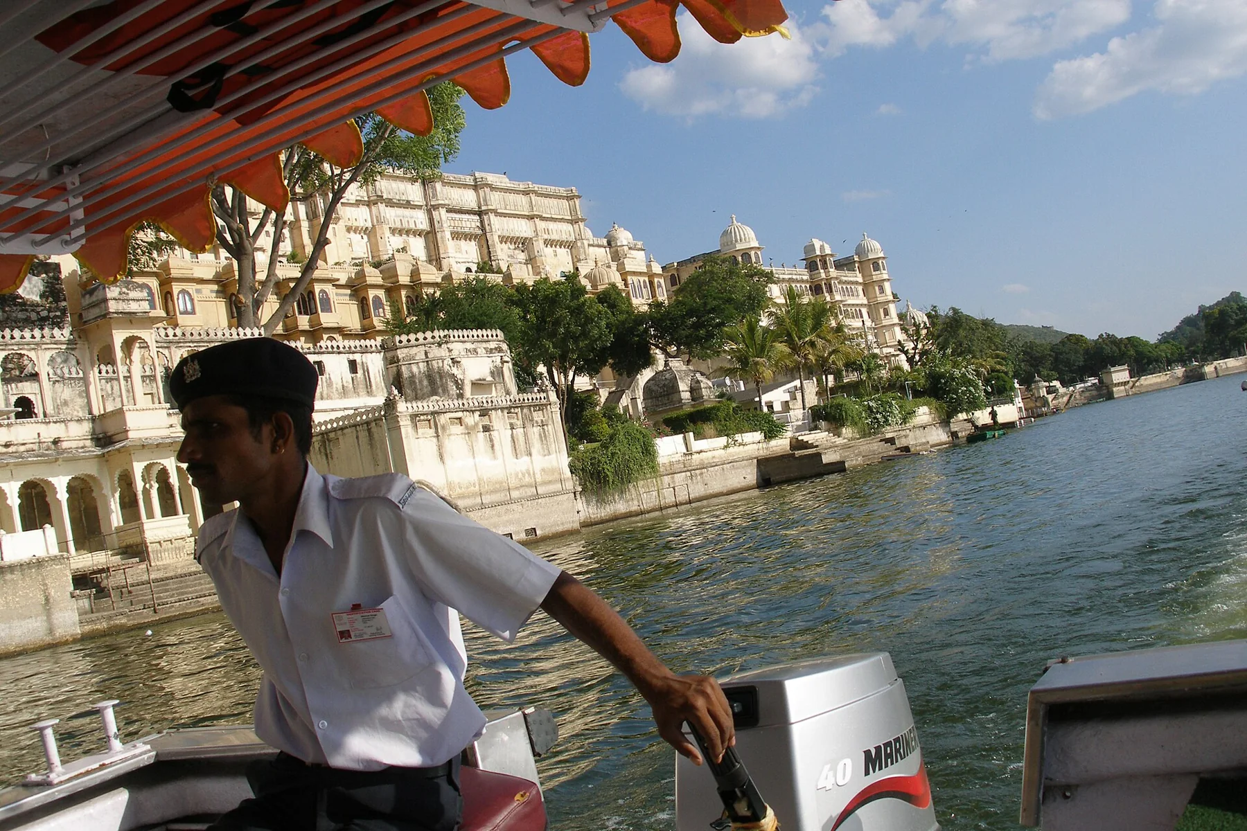 Udaipur, India, Boat ride on Lake Pichola