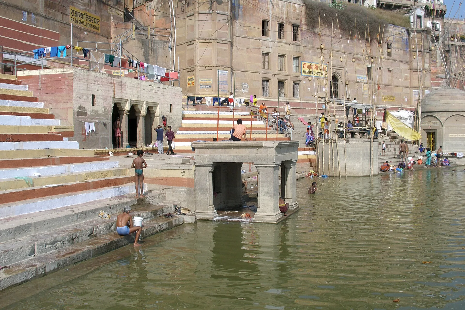 Varanasi, India, Benares ghats